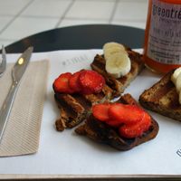 Banana bread at Greentrees The Juicery - Münsterstr in Dusseldorf