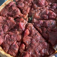 stuffed spinach and mushroom  at Zachary's Chicago Pizza - Rockridge in Oakland