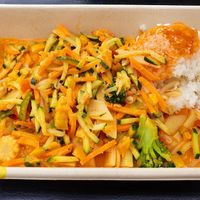 Red Curry at LOFT Carlsplatz in Dusseldorf