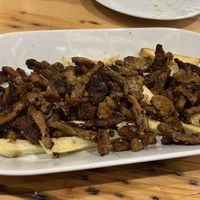 Potato and soy in a Galician style  at A Factoria Verde in A Coruna