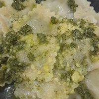 Raviolis at A Factoria Verde in A Coruna