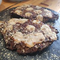 berenjenas rellenas at A Factoria Verde in A Coruna