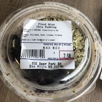 Chia pudding  at Plant Wise in Dix Hills