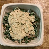 Kale Caesar salad  at Plant Wise in Dix Hills