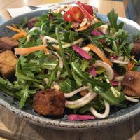 Zoodles pad Thai at Wild Thyme Cafe in Bright