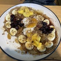 Buckwheat pancakes   at Wild Thyme Cafe in Bright
