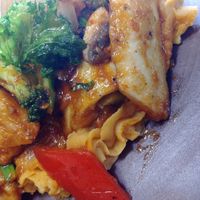 Sweet and sour "squid" at Moksa in Ubud