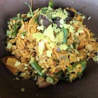 Vegan paella  at Moksa in Ubud