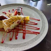 Trio of desserts with nicecream at Moksa in Ubud