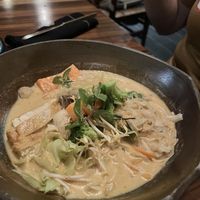 Adam laksa noodles  at Moksa in Ubud