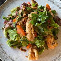 Asian not squid salad at Moksa in Ubud