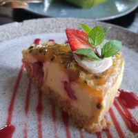 Cheesecake at Moksa in Ubud