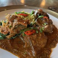 Rendand curry  at Moksa in Ubud