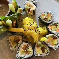 Sushi  at Moksa in Ubud