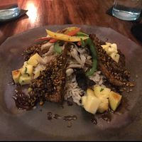 Crusted tempeh at Moksa in Ubud