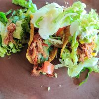 Jackfruit tacos at Moksa in Ubud