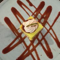 Lemon pie at Moksa in Ubud