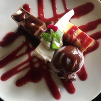 Trio of Desserts 🍮  at Moksa in Ubud