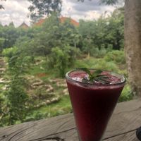 Strawberry fizz  at Moksa in Ubud