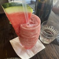 Watermelon shake  at Nam in Tel Aviv