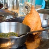 Samosa at Mukka in Fitzroy