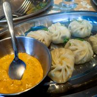 Tibetan momos at Mukka in Fitzroy