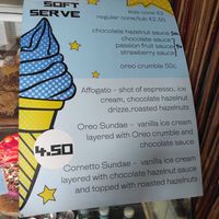 Vegan ice creams at The Gourmet Offensive in Galway