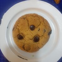 Vegan chocolate chip cookie  at The Gourmet Offensive in Galway