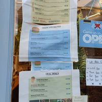 Menu as of August 27th 2020 at The Gourmet Offensive in Galway