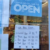 Hours as of August 27th 2020 at The Gourmet Offensive in Galway