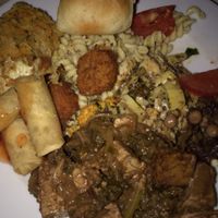 Spring rolls at Komkommertijd in Ghent