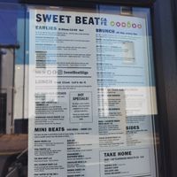 Menu  at Sweet Beat Cafe in Sligo