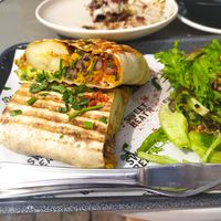 Breakfast burrito at Sweet Beat Cafe in Sligo