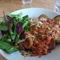 Potato bravas at Sweet Beat Cafe in Sligo