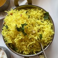 Lemon rice at Sagar Vegan & Vegetarian Restaurant - Harrow in North West London