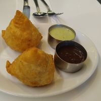 Best samosas ever at Sagar Vegan & Vegetarian Restaurant - Harrow in North West London
