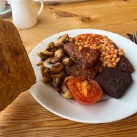 Vegan Full English at Moel Siabod Cafe in Betws-y-coed