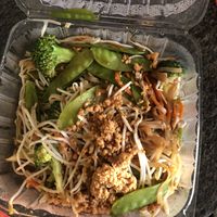 Vegetable Pad Thai at Lemon Grass Fusion Bistro in Columbus