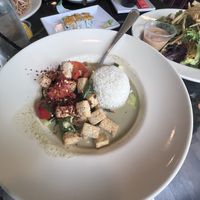 zuchini tofu and spicy avocado roll😄 at Lemon Grass Fusion Bistro in Columbus