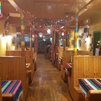 Booth seating section at Montezuma's in Crows Nest