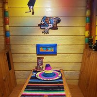 Booth at Montezuma's in Crows Nest