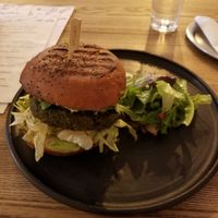 Burger at Pastva in Prague