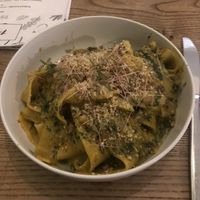 Pumpkin pasta at Pastva in Prague