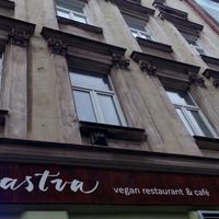 Outside at Pastva in Prague