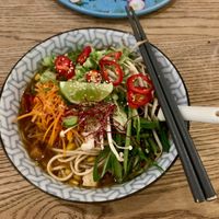 Noodle bowl. at Pastva in Prague