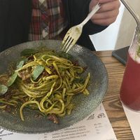 Pasta pesto   at Pastva in Prague