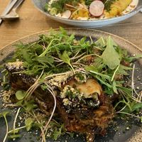 Lasagne (normal) and Staffed pastry (just awesome!!!)  at Pastva in Prague