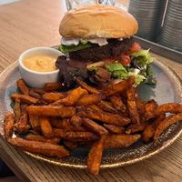 Burger  at Pastva in Prague