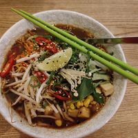 Ramen from permanent menu at Pastva in Prague