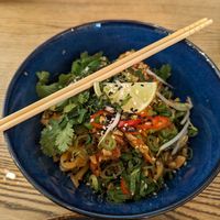 Udon Nudel Gericht at Pastva in Prague